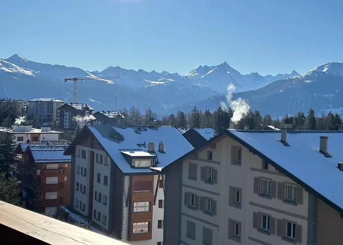 L'eperon Center Wonderful View Daire Crans-Montana